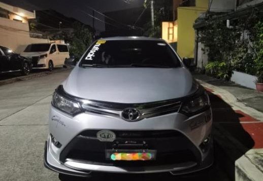 Brightsilver Toyota Vios 2013 for sale in Quezon-9