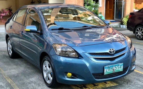 Blue Toyota Vios 2008 for sale in Quezon