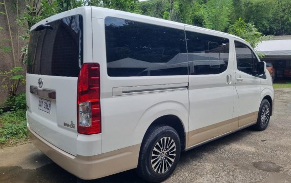 Sell Pearl White 2020 Toyota Hiace in Malabon-1