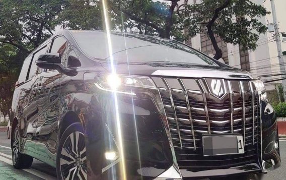 Selling Black Toyota Alphard 2020 in Quezon City