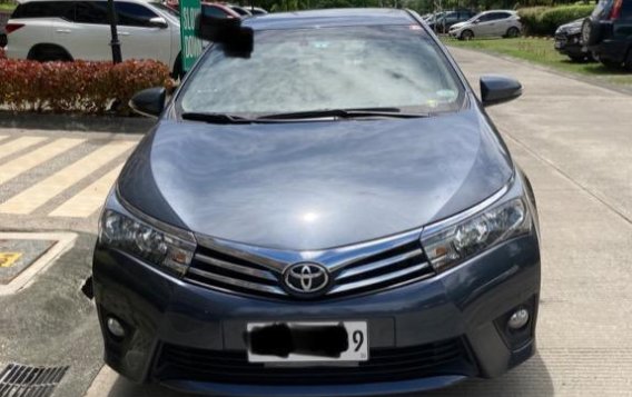 Selling Grey Toyota Corolla Altis 2016 in Muntinlupa