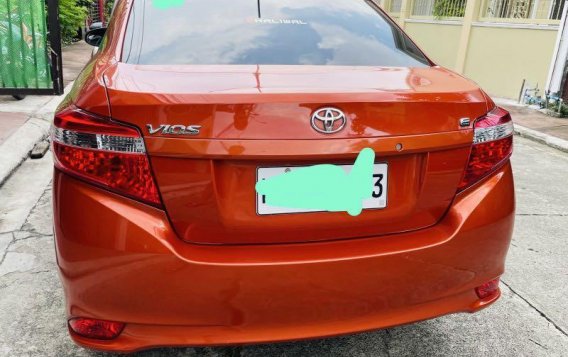 Orange Toyota Vios 2017 for sale in Marikina-1