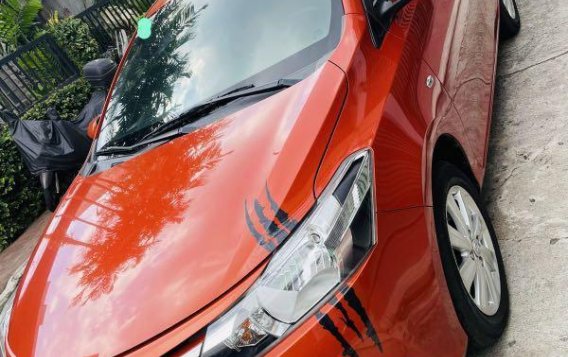 Orange Toyota Vios 2017 for sale in Marikina