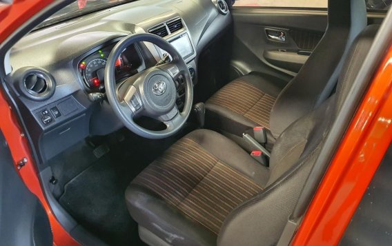 Orange Toyota Wigo 2018 for sale in Quezon City-6