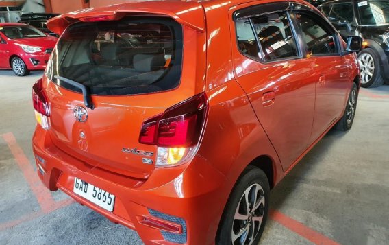 Orange Toyota Wigo 2018 for sale in Quezon City-3