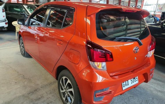 Orange Toyota Wigo 2018 for sale in Quezon City-5