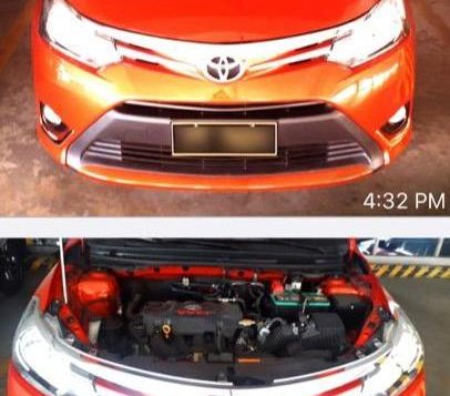Selling Orange Toyota Vios 2016 in Marikina-3