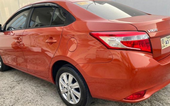 Selling Orange Toyota Vios 2018 in Taal-4