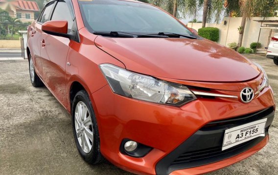 Selling Orange Toyota Vios 2018 in Taal