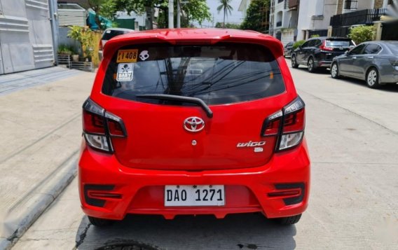 Red Toyota Wigo 2020 for sale -6