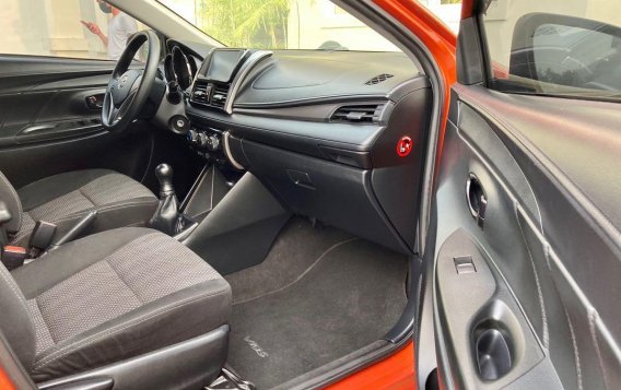 Selling Orange Toyota Vios 2018 in Taal-9