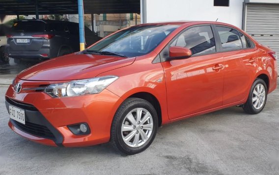 Selling Orange Toyota Vios 2018 in Manila