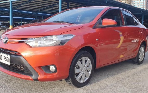 Selling Orange Toyota Vios 2018 in Manila-4