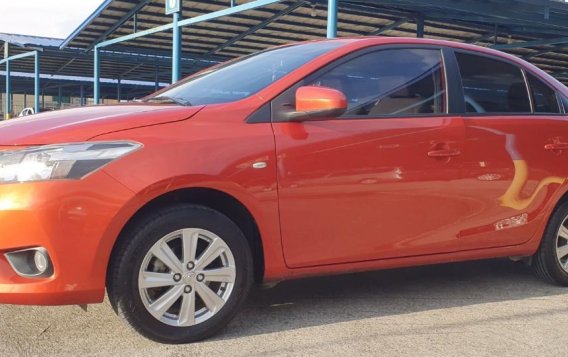 Selling Orange Toyota Vios 2018 in Manila-7