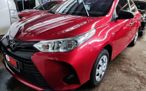 Red Toyota Vios 2021 for sale in Quezon