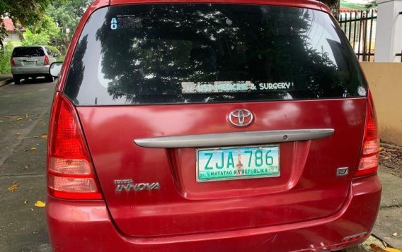 Selling Red Toyota Innova 2007 in Cainta-3