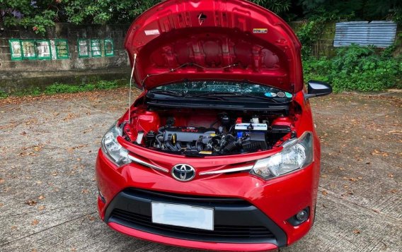 Red Toyota Vios 2014 for sale in Manila-5