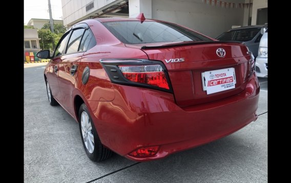 Red Toyota Vios 2017 Sedan for sale -5