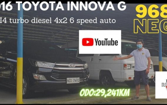 Black Toyota Innova 2016 for sale in Pasay