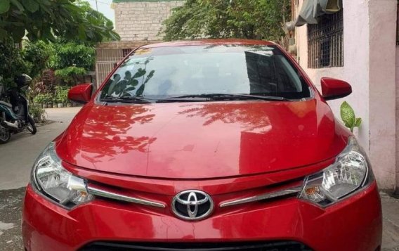 Red Toyota Vios 2015 for sale in Pateros