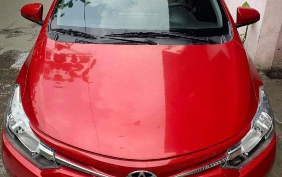 Red Toyota Vios 2015 for sale in Pateros-2