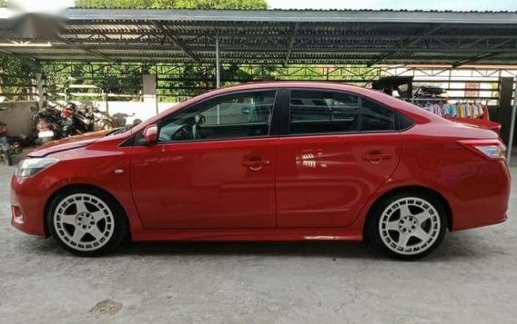 Selling Red Toyota Vios 2017 in San Carlos-1