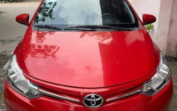 Red Toyota Vios 2015 for sale in Pateros-1