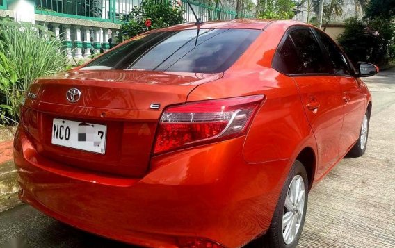 Orange Toyota Vios 2017 for sale in Quezon-6