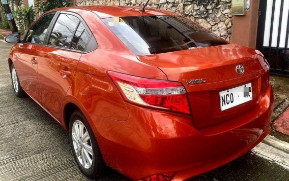 Orange Toyota Vios 2017 for sale in Quezon-5