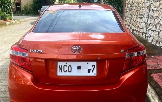 Orange Toyota Vios 2017 for sale in Quezon-7
