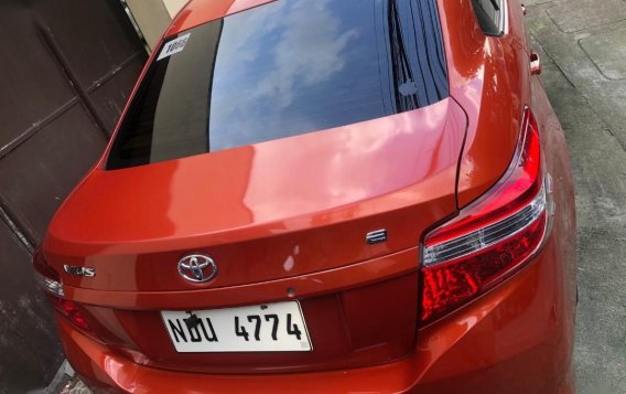 Orange Toyota Vios 2016 for sale in Quezon-2