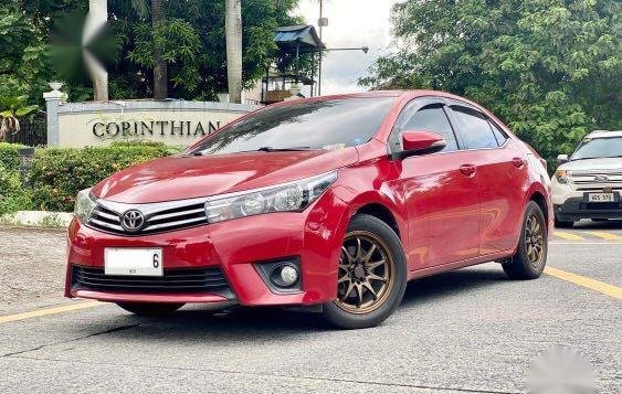 Red Toyota Corolla Altis 2014 for sale in Makati-2