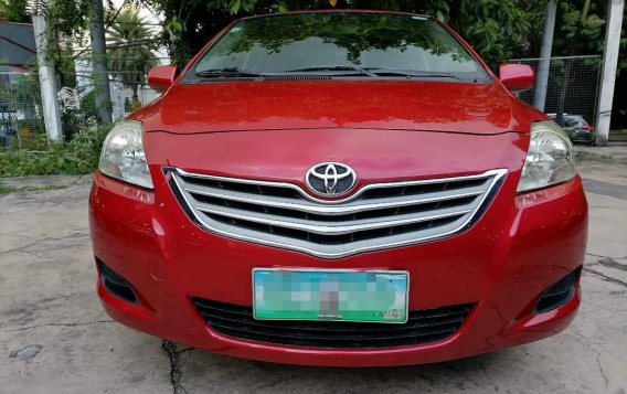 Red Toyota Vios 2010 for sale in Manila-2
