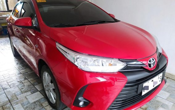 Selling Red Toyota Vios 2021 in Silang