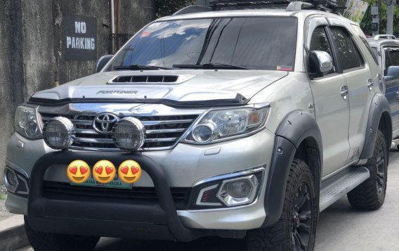 Sell Silver 2012 Toyota Fortuner in Caloocan-1