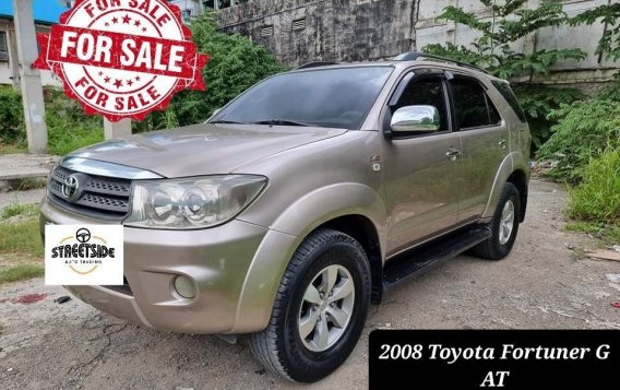 Sell Beige 2008 Toyota Fortuner in Cebu City-2