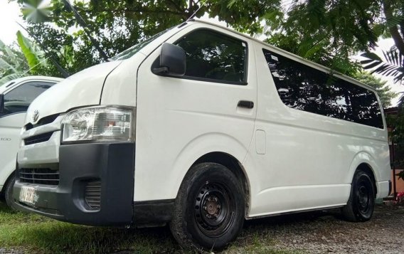 Sell White 2019 Toyota Hiace in Quezon City