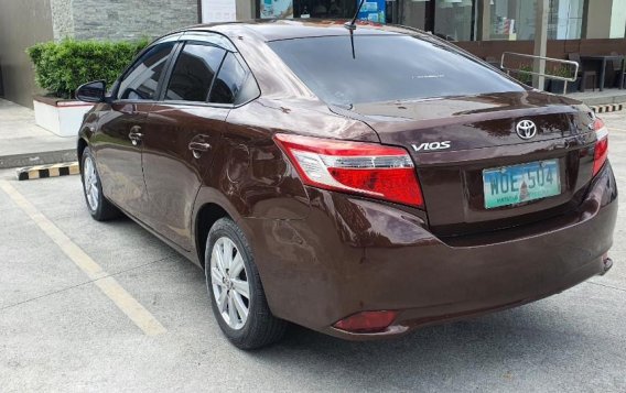 Selling Brown Toyota Vios 2014 in Quezon City-6