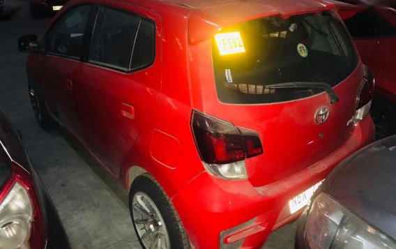 Red Toyota Wigo 2018 for sale in Quezon City-2