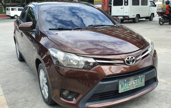 Selling Brown Toyota Vios 2014 in Quezon City