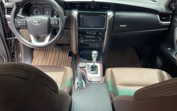 Black Toyota Fortuner 2018 for sale in Automatic-6