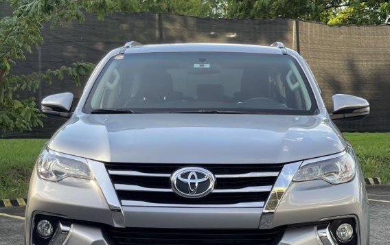Silver Toyota Fortuner 2018 for sale in Automatic-2