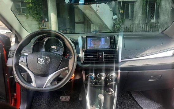 Orange Toyota Vios 2016 for sale in Pasay-5