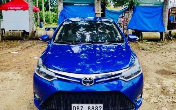Selling Blue Toyota Vios 2015 in Batangas-1
