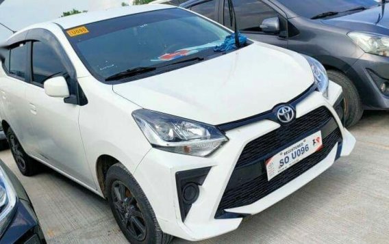 White Toyota Wigo 2021 for sale in Manual-1