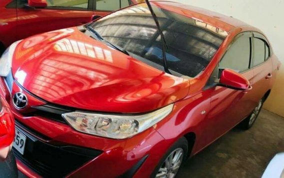 Red Toyota Vios 2019 for sale in Quezon