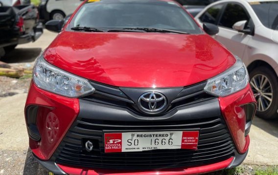 Selling Red Toyota Vios 2021 in Quezon