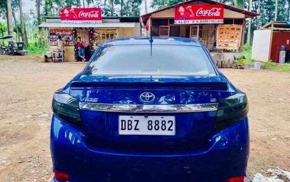 Selling Blue Toyota Vios 2015 in Batangas-2