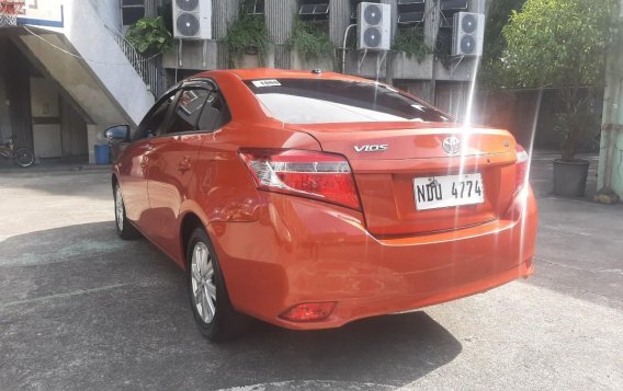 Orange Toyota Vios 2016 for sale in Pasay-3