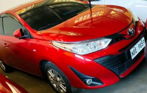 Red Toyota Vios 2019 for sale in Quezon-1